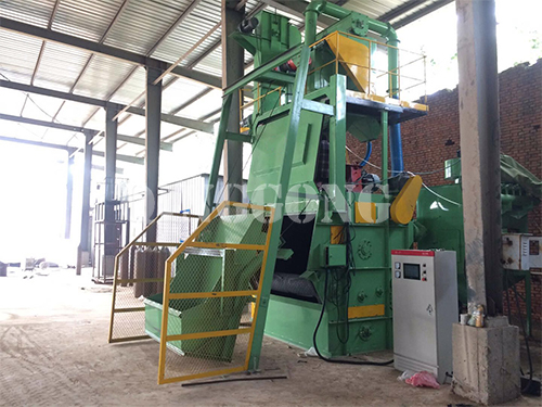 The Structure, Working Principle and Advantages of the Tumble Belt Shot Blasting Machine